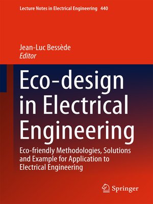 cover image of Eco-design in Electrical Engineering